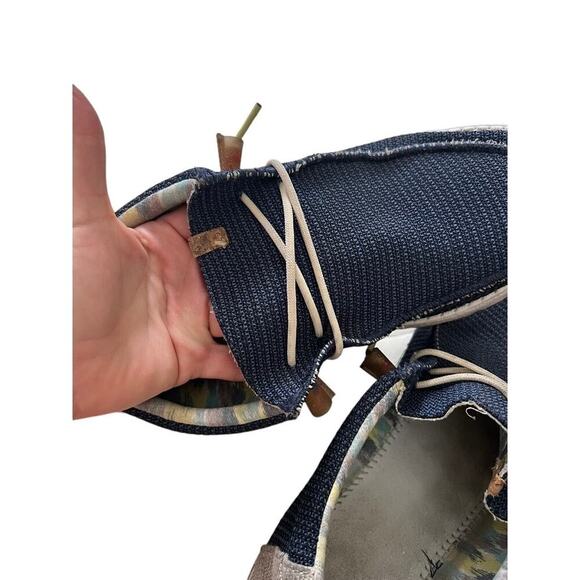 Hey Dude Men's Wally Sox Charcoal Men's slip on loafers lightweight size 11 - Picture 8 of 10